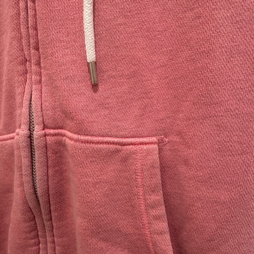 Pink American Eagle Zip Up Hoodie - Picture 2 of 3